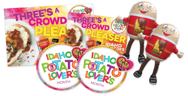 Potato Lover's Month POS Materials